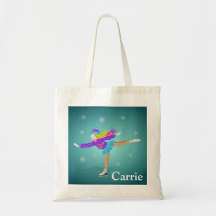 Bolsa Tote Sacola do patinador de gelo