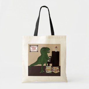 Bolsa Tote Sacola do piano de T-Rex