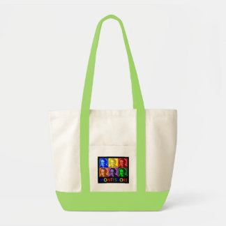Bolsa Tote Sacola do pop art de Maria Montessori