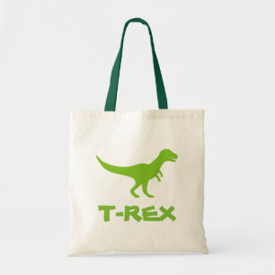 Bolsa Tote Sacola do rex do tiranossauro t para livros de