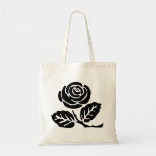 Bolsa Tote sacola do rosa do preto do anarquista