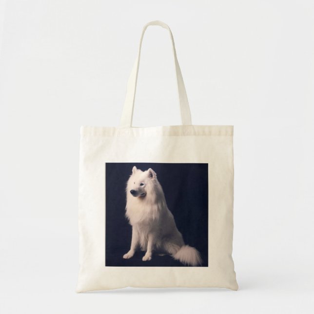 Bolsa Tote Sacola do Samoyed (Frente)