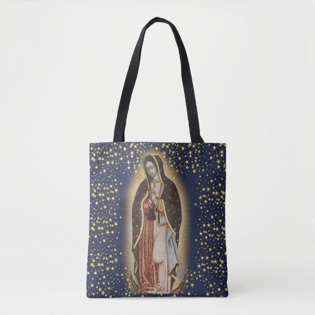 Bolsa Tote Sacola do Senora de Guadalupe de Nuestra (Frente)