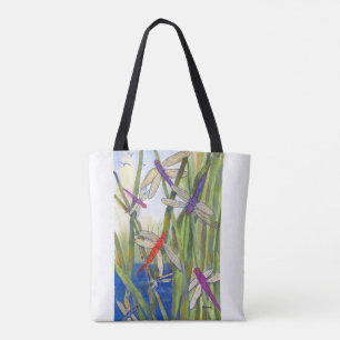 Bolsa Tote Sacola do verão da libélula