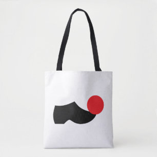 Bolsa Tote Sacola do vermelho dos calçados de Tsarouhi