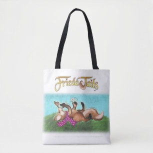 Bolsa Tote Sacola do volume de caudas 2 de Frieda