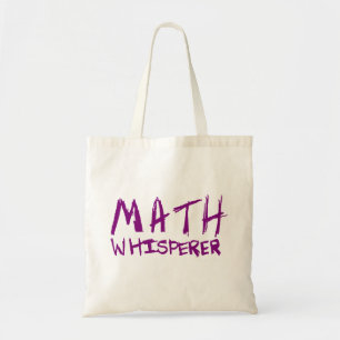 Bolsa Tote Sacola do Whisperer da matemática