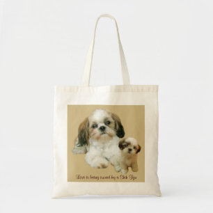 Bolsa Tote Sacola dos amigos de Shih Tzu