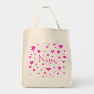 Bolsa Tote Sacola dos corações de Nana