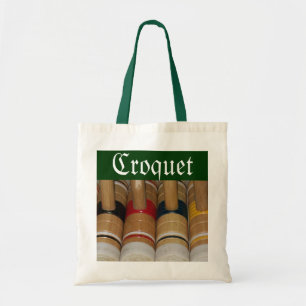 Bolsa Tote Sacola dos malhos de Croquet