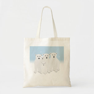 Bolsa Tote Sacola dos ursos polares