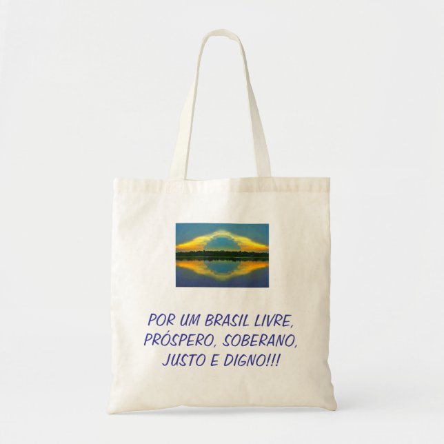 BOLSA TOTE SACOLA ECOLÓGICA (Frente)
