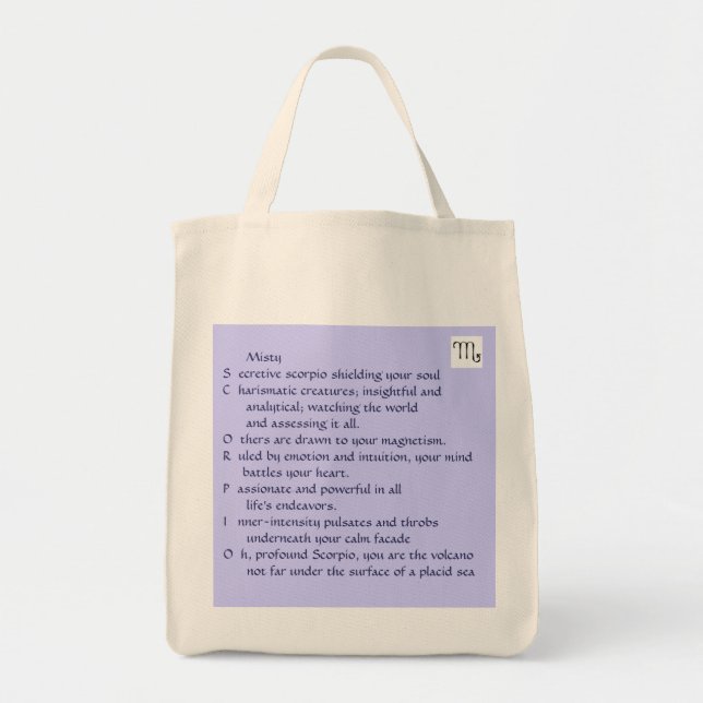 Bolsa Tote sacola enevoada (Frente)