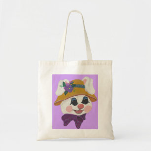 Bolsa Tote Sacola engraçada do coelho