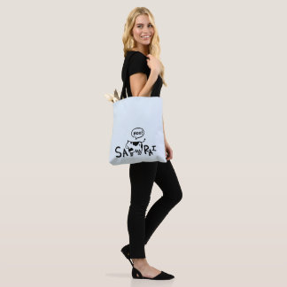 Bolsa Tote Sacola engraçada do SAMURAI