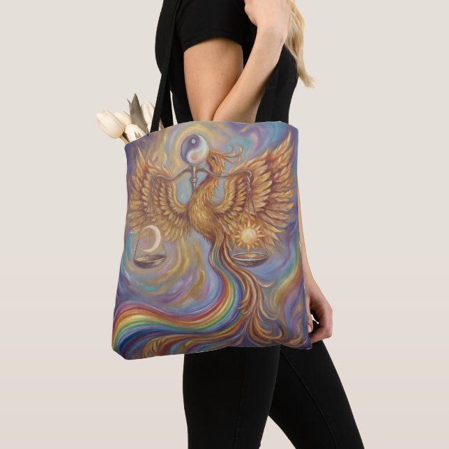 Bolsa Tote Sacola Espiritual Phoenix Balance (Close Up)