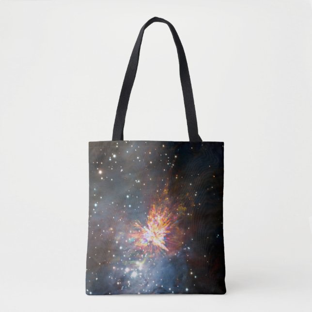 Bolsa Tote Sacola estelar da explosão (Frente)
