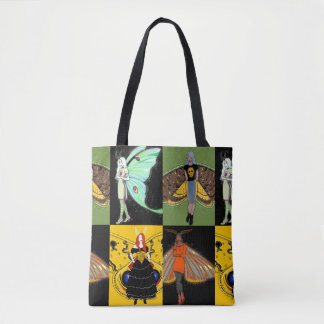 Bolsa Tote Sacola feericamente do impressão das fadas da