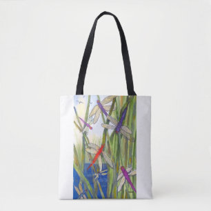 Bolsa Tote Sacola feita sob encomenda das libélulas do