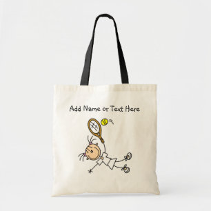 Bolsa Tote Sacola fêmea personalizada do jogador de ténis
