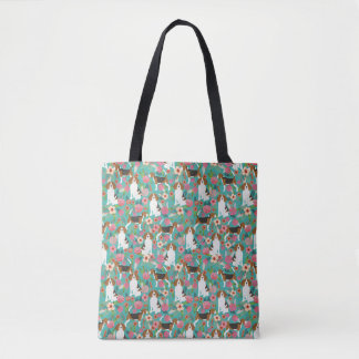 Bolsa Tote Sacola floral do lebreiro