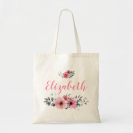 Bolsa Tote Sacola floral feita sob encomenda