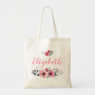 Bolsa Tote Sacola floral feita sob encomenda