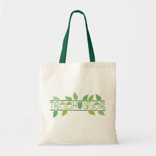 Bolsa Tote Sacola frondosa do acento de Treehugger