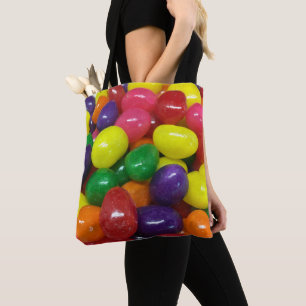 Bolsa Tote Sacola gigante do feijão de geléia