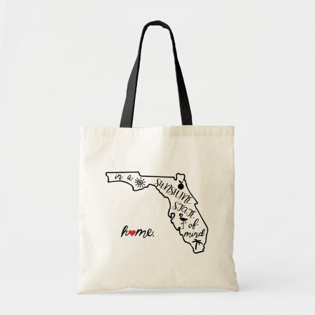 Bolsa Tote Sacola HOME de Florida (Frente)