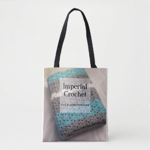 Bolsa Tote Sacola imperial do Crochet