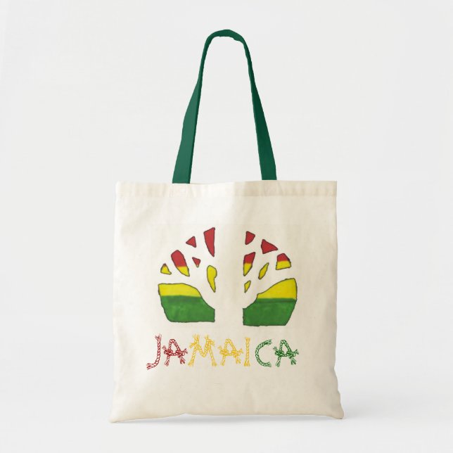 Bolsa Tote Sacola jamaicana de Ital (Frente)