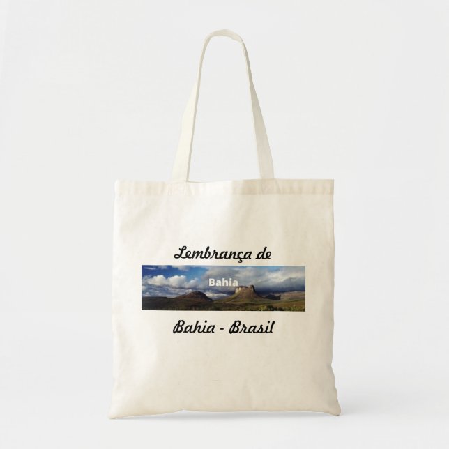 Bolsa Tote Sacola lembrança da Bahia (Frente)