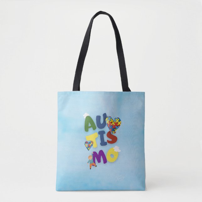 Bolsa Tote Sacola Mãe de Autista (Frente)