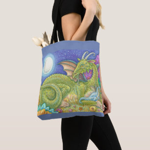 Bolsa Tote SACOLA MEDIEVAL da FANTASIA do bebê azul da