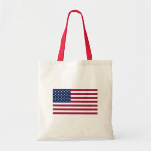 Bolsa Tote Sacola multifacetada da bandeira americana