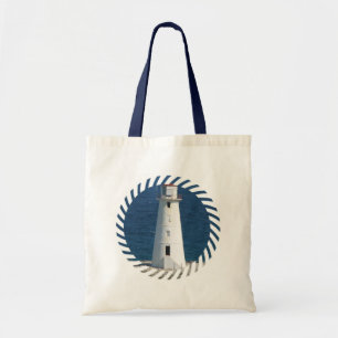 Bolsa Tote Sacola náutica do farol