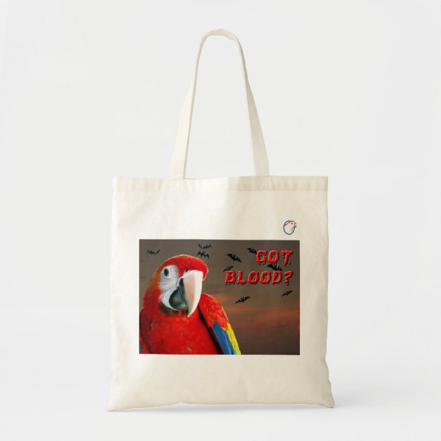 Bolsa Tote Sacola obtida do sangue (Frente)