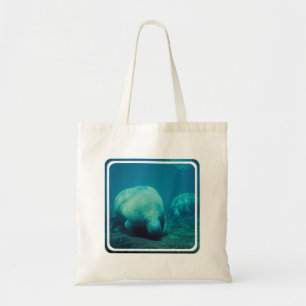 Bolsa Tote Sacola pequena da foto do peixe-boi