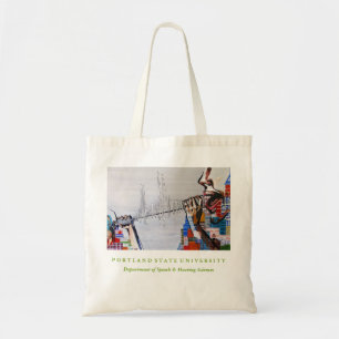 Bolsa Tote Sacola pequena do algodão da fonte de alimentaç