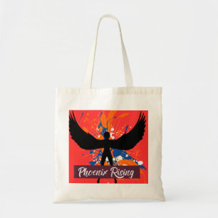 Bolsa Tote Sacola Phoenix Rising – Sacola de Lona Ousada