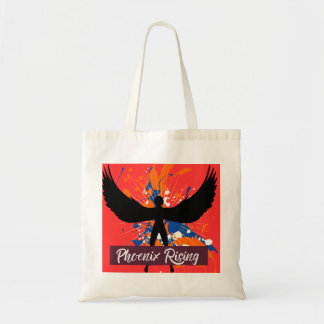 Bolsa Tote Sacola Phoenix Rising – Sacola de Lona Ousada