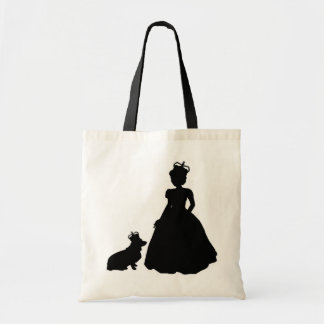 Bolsa Tote Sacola real da rainha e do Corgi