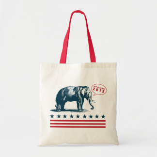 Bolsa Tote Sacola republicana patriótica do GOP do vintage
