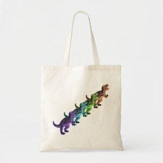 Bolsa Tote Sacola retro do pop art dos dinossauros