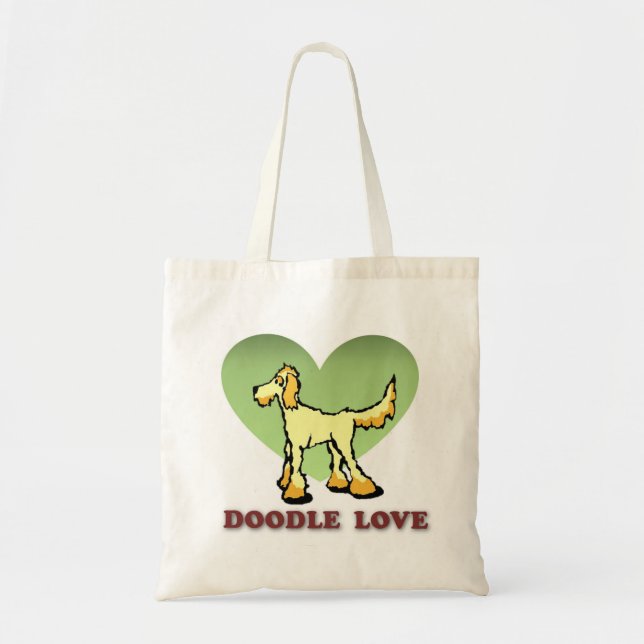 Bolsa Tote Sacola reusável do Doodle (Frente)