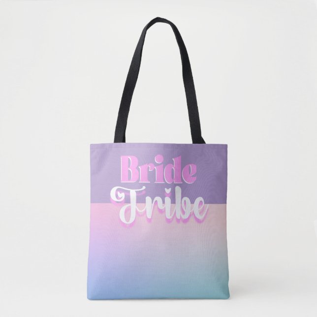 Bolsa Tote Sacola Roxa Bride Tribe (Frente)