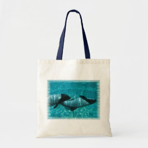 Bolsa Tote Sacola subaquática das baleias