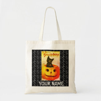 BOLSA TOTE SACOLA TOTE DE HALLOWEEN PERSONALIZÁVEL PARA CRIAN