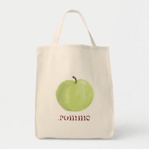 Bolsa Tote Sacola verde de Apple
